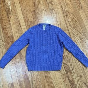 LL Bean Cable Knit Sweater Women’s Medium